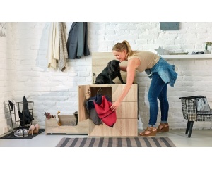 LUXY HOME komplex kutyabútor világos tölgy