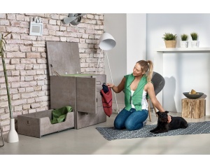 LUXY HOME komplex kutyabútor sötét beton