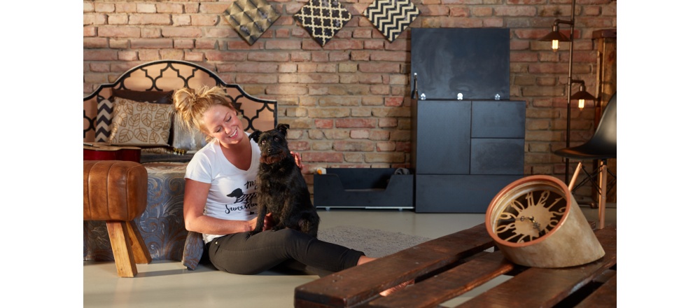 Luxy Home komplex kutyabútor fekete